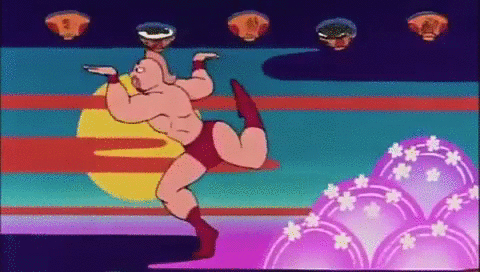 Kinnikuman (Muscle Man) – Ramenman Under Attack – original animation production artwork – detail 7