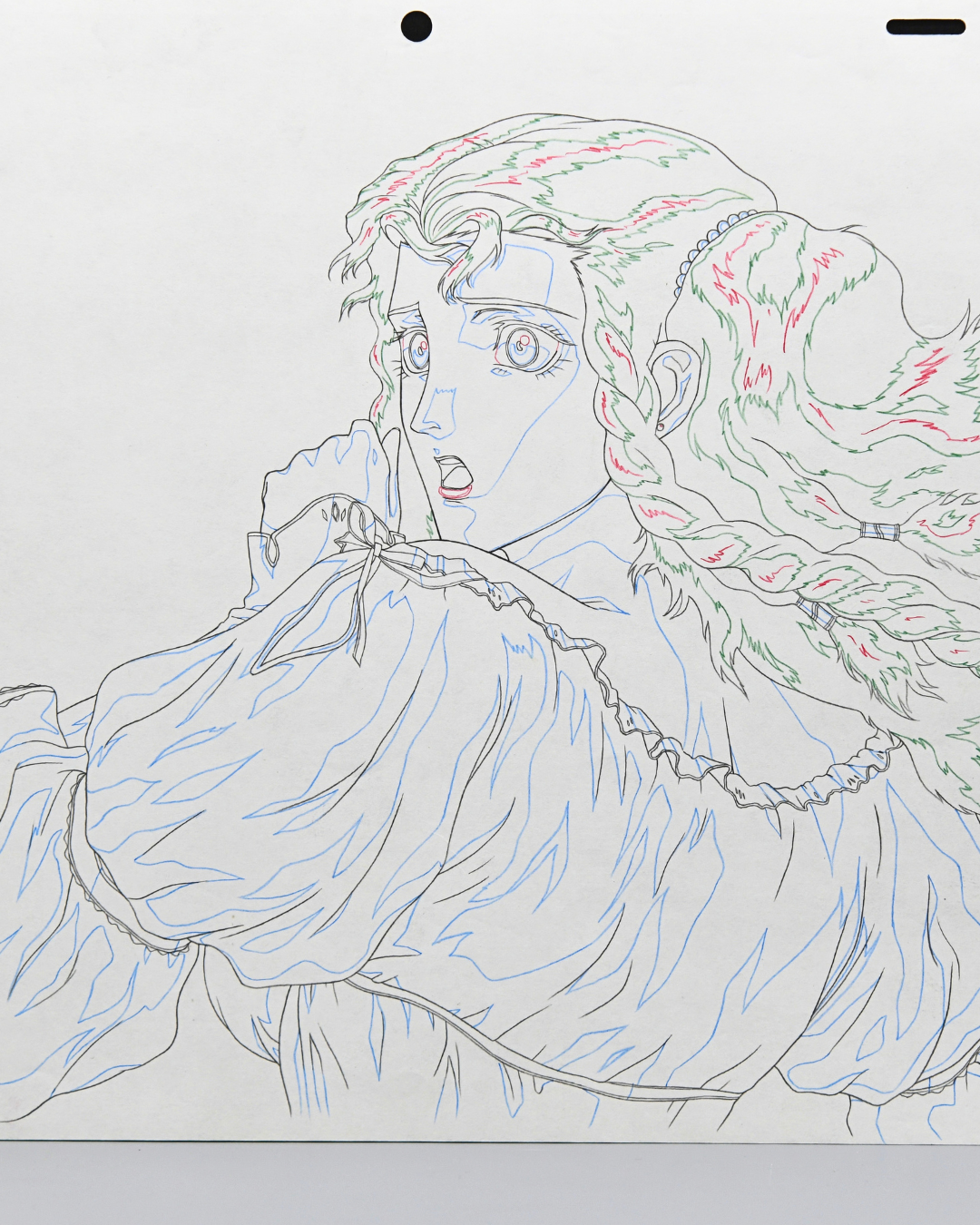 Charlotte Elbourne production douga detail from Vampire Hunter D Bloodlust, Madhouse