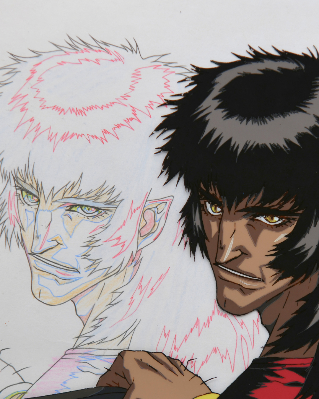 Mashira cel and matching douga detail from Vampire Hunter D Bloodlust, character design by Yutaka Minowa