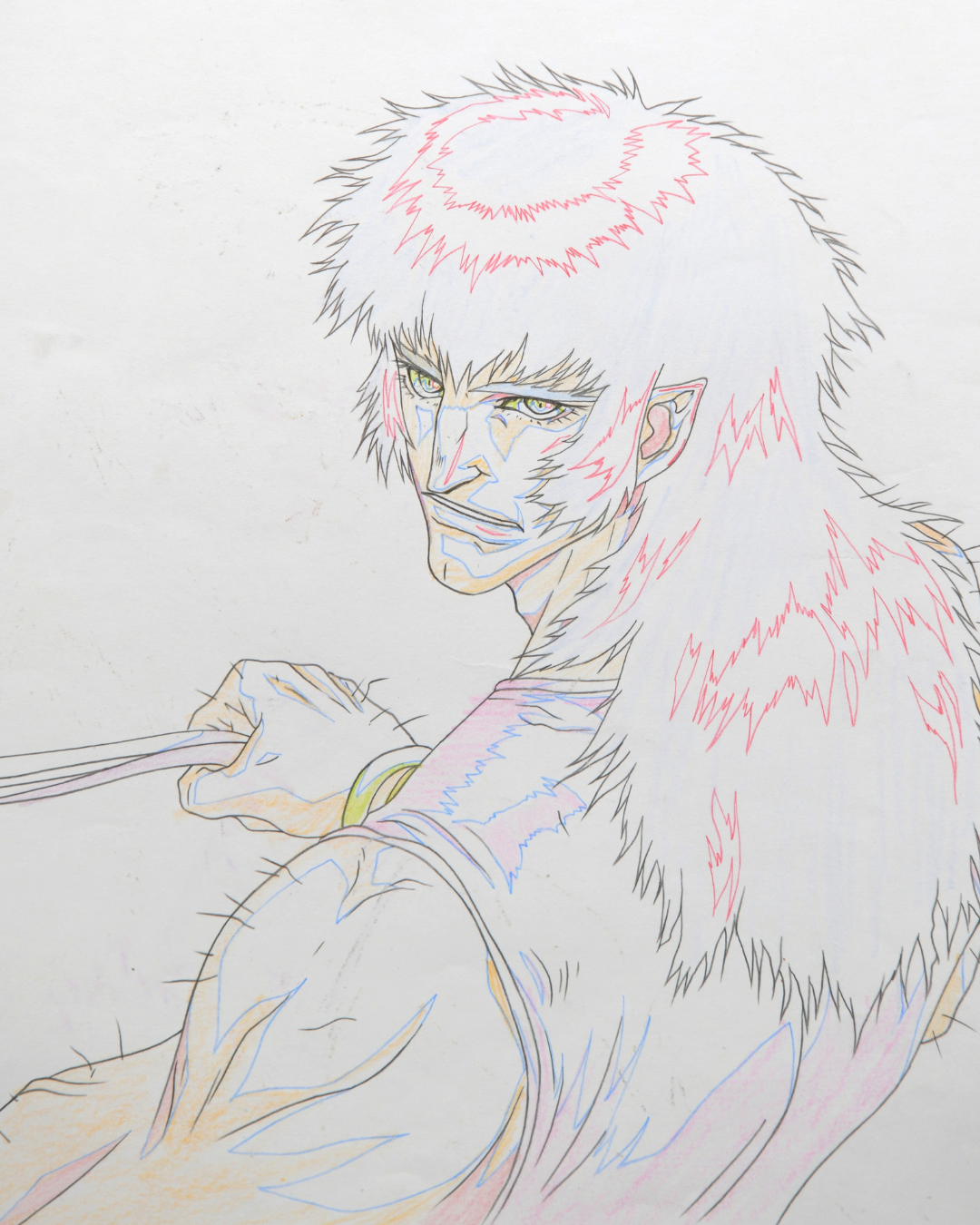 Mashira production douga close-up from Vampire Hunter D Bloodlust, Madhouse